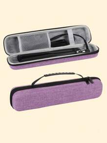 1 件返校季美发工具旅行收纳盒美发工具旅行收纳盒卷发收纳盒便携式直发器盒发饰收纳盒流行美发工具直发器旅行套装旅行配件 - 彩色 - 查看 18