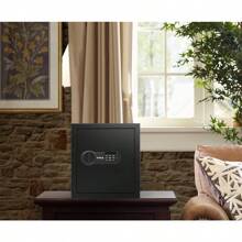 RPNB Deluxe Safe And Lock Box Money Box Digital Keypad Safe Box Perfect For Home Office Hotel Business Jewelry Cash Use Storage 34L Alloy Steel Black - 34L - View 2