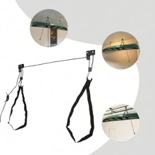 kangten Heavy Duty Kayak Hoist Bike Lift Pulley System Ceiling Hook Garage Storage Rack For Max 125 Lbs/57kg Kayak Canoe - Black - View 10