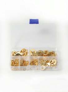 150 Pcs/Pack Ring Connectors, Ring Terminals, Ring Cable Connectors, Terminal Connectors, Wire Connectors, Wire Terminal Assembly Kit - Multicolor - View 7