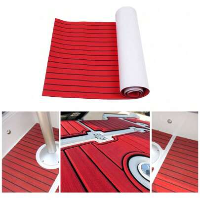 kangten RV EVA Foam Self Adhesive Pad Teak Decking Sheet Marine Boat Yacht Flooring Mat Carpet 94.5''X35.4''