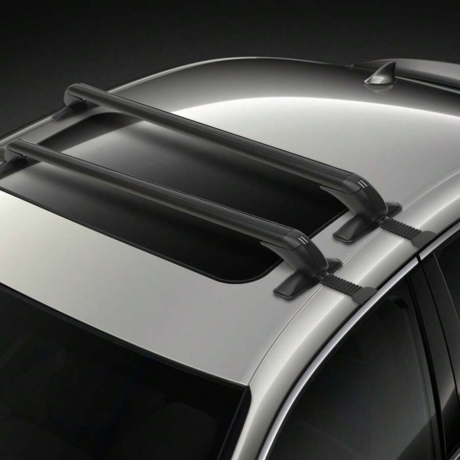 XIANXUS Universal Car Top Roof Rack Cross Bar Luggage Cargo Carrier For 4 Or 5 Door Cars - Black - View 1