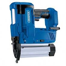 Draper D20 Nail Gun Cordless | 20V Nailer And Stapler Gun | 2Ah Battery And Charger Included | Brad Nailer Electric Stapler | 00646 - 藍色1 - 查看 3