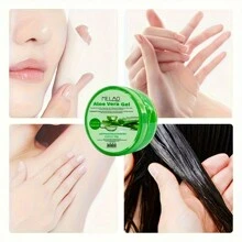 Melao Aloe Vera Extract Whitening Moisturizing Soothing Aloe Vera Gel - Green - View 5