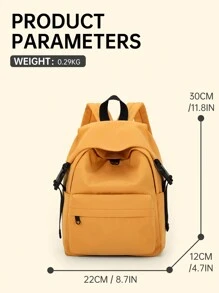 2025 新款韩国校园背包，简约男女通用大容量单肩包，校园风格男女背包旅行包手提箱旅行包过夜包健身包行李袋周末包行李袋随身包旅行学院包行李袋周末包医院包假日防水包冬季 - 彩色 - 查看 4