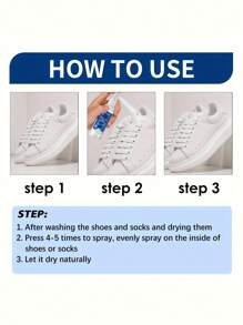 1/2/3 pièce Désodorisant d''air frais de 60 ml pour chaussures et chaussettes, nettoyage naturel non irritant des odeurs, convient pour les pieds, les chaussettes, les chaussures de sport, les talons hauts, les chaussures , les armoires à chaussures, les armoires, la maison, convient pour la danse, le bureau, les cadeaux de fête des pères, les cadeaux de fête des mères, les cadeaux pour amis, petits amis et petites amies, les cadeaux familiaux, les cadeaux pour enseignants, les cadeaux de collègues