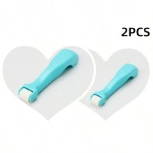 1 pieza/2 piezas Herramienta de ondulado rotativo de acolchado, pie prensador para plisado de tela, herramienta de prensado para bordado, apliques, tela y papel artístico