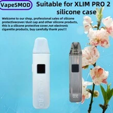 VapeSMOD Silicone Protective Case For XLIM Pro/XLIM Pro 2, Full Screen Coverage Rubber Soft Shell Protection Case