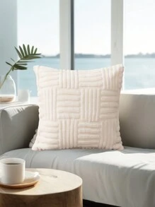 1 Stück neuer, simpler Kissenbezug, nordischer minimalistischer Sofakissenbezug für Zuhause, weich, glatt und atmungsaktiv. Dekoriert mit warmer und fröhlicher Atmosphäre, für Wohnszenen Heimdekoration