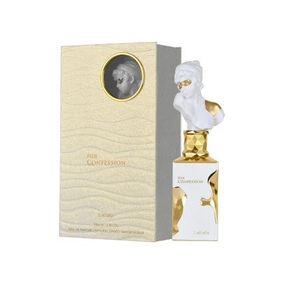 Lattafa PERFUME HER CONFISSÃO 100 ML | PERFUME SUA CONFISSÃO 100 ML | DUBAI SUA CONFISSÃO PERFUME 100 ML