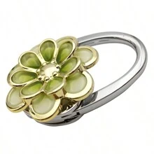 Gancho para bolso con clip de girasol, accesorio creativo plegable de metal con logo personalizado, accesorios para bolsos, organizador de puertas, perchero, ganchos para abrigos de pared, ganchos, marcos de pared, ganchos para abrigos, marcos de fotos de pared - Multicolor - Ver 5