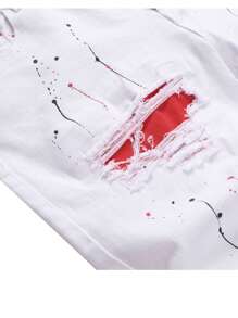 Mukdecu Men's Slim Fit Ripped Jeans