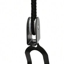 kangten Heavy Duty Kayak Hoist Bike Lift Pulley System Ceiling Hook Garage Storage Rack For Max 125 Lbs/57kg Kayak Canoe - Black - View 6