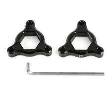Pré-ajusteurs de fourche noirs 17MM, adaptés à Suzuki GSX1400 GSXR1100 TL1000R TL1000S