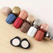 1 Pair/4 Pairs/8 Pairs Magnetic Heart-Shaped Scarf Clips, Versatile Magnetic Scarf Pins For Women, Colorful Heart-Shaped Magnets, Scarf Accessories, Suitable For Daily Wear Magnetic Scarf Pins - Multicolor - View 5