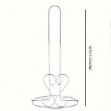 Iron Standing Kitchen Paper Towel Holder, Table And Kitchen Storage Toilet Paper Stand, Vertical Paper Towel Rack - Multicolor - View 14