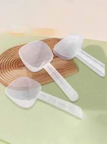 10 件/套手持饭勺、面粉勺、多用途餐勺、米量杯、大容量谷物勺