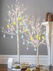 12 piezas de adornos colgantes de huevos de Pascua de colores, adecuados para el árbol de Pascua, decoración de canastas, suministros para fiestas, hogar, mesa, decoración de habitaciones, se pueden usar como árbol de Pascua, decoración de fiestas en el hogar, decoraciones de Pascua o centro de mesa para el comedor. - Multicolor - Ver 2