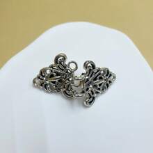 1 Stück Vintage Damen elegante Satin Schal Clip, modisches leichtes Luxus Bekleidungszubehör Schals Brosche