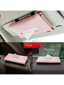 Car Tissue Box Car Sun Visor Tissue Box Cover Hanging Car Tissue Box Inside The Car Paper Box Creative Supplies