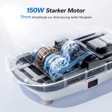 MERACH Plateforme Vibrante, Plaque Vibrante Puissante For The Strength And Mise En Forme Of Muscles, Control Automatique De La Vitesse, Haut-Parleur Bluetooth Intégré - View 5