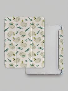 1 个可爱鸭子设计 TPU 软保护壳适用于 iPad Mini 6/9.7/10.2/10.5/Air 4/Air 5/10th/10.9/Pro 11/Air 11(M2)/Pro 11(M4) 2024，防震 - 彩色 - 查看 3