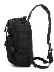 13inch 15L Outdoor Bag Backpack Sport Bag Pack Sling Shoulder Backpack Bag For Every Day Carry Crossbody Vacation School Summer Carry On Men Crossbody Bags) Halloween Christmas Teacher Gift College University Bag Bag For School Man Bag Fanny Pack Bum Bag Waist Bag Fall Travel Essentials Chest Bag Gifts For Men Scream Men Bag Belt Bag Travel Bag Sling Bag For Men Winter Christmas Gifts Holiday Essentials Fanny Pack Back To School The Sporty Life Spring School Supplies - Multicolor - View 9