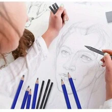 A Must Have For Artists! 35 Pencils Set, 35 Professional Drawing Pencils Set - Complete Drawing Kit For ArtistsPerfect New Year Gift!