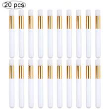 10/20pcs Eyelash Cleaning Brush Lash Shampoo Brush For Eyelash Extensions Peel Off Nose Pore Blackhead Remover Makeup Tools