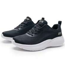 Skechers Women's Lightweight Casual Sneakers, Fashion Low-Top Comfortable Walking Shoes, Style No. 117550-BLK