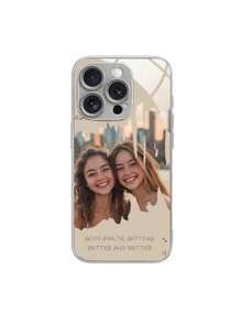 1pc Customized Ramadan Design Full Coverage Phone Case With High Definition Printed Photo On Glass & Metal Coating, Compatible With Iphone 16/16 Pro/16 Plus/16 Pro Max