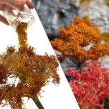 微型树叶 人造工艺草地树叶 建筑模型景观材料，适用于逼真模型 - as photo - 查看 6