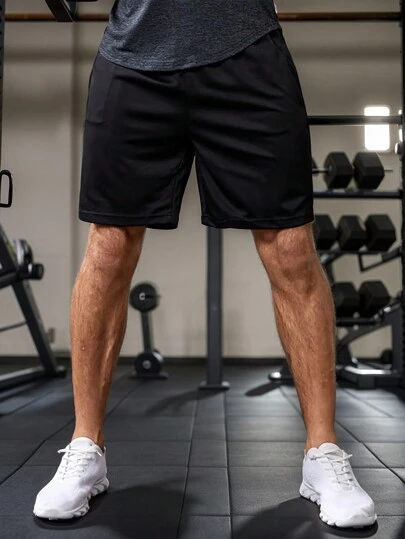 1 pezzo Pantaloncini sportivi da uomo con coulisse in vita, primavera/estate