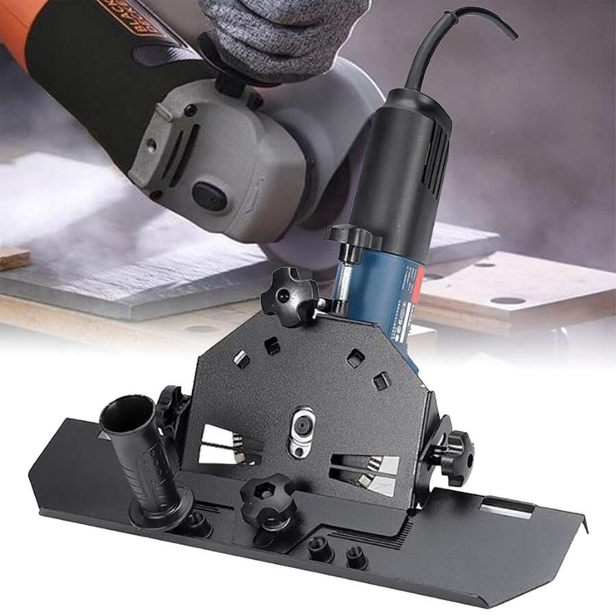 Cortadora de azulejo en ángulo de 45 grados, Máquina Biseladora de Azulejos, Herramientas para achaflanar baldosas para cortar piedra cerámica 1 - Multicolor - Ver 1