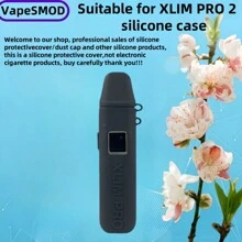 VapeSMOD Silicone Protective Case For XLIM Pro/XLIM Pro 2, Full Screen Coverage Rubber Soft Shell Protection Case
