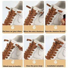 1/4 pares para hombres y mujeres, cordones elásticos de fácil clip sin atar - 1 par, material de poliéster y spandex, cordones sin texto para zapatillas