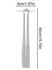 女士优雅金属新月形发夹，适合日常和派对佩戴，四季皆宜，可作发髻、发髻器、发饰、发型发夹，也是学校、大学、发饰、头部饰品和女士发饰的理想之选。