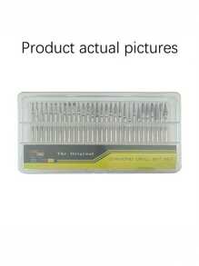 30pcs Pro Nail Drill Bit Set With Storage Case - Professional Manicure & Pedicure Tools For Smooth, Shiny Nails - Includes Cuticle Removal Bits, Unscented