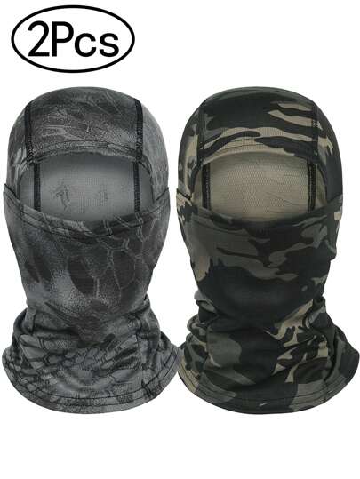 2 Pieces Balaclava Ski Mask Full Face Cover For Men And Women Breathable Full Face Mask For Skiing Outdoor Sports