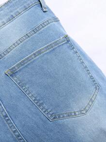 NIUYUNHENGTONG Herren modische, dehnbare Jeans, lässiger und einfacher Alltagsgebrauch