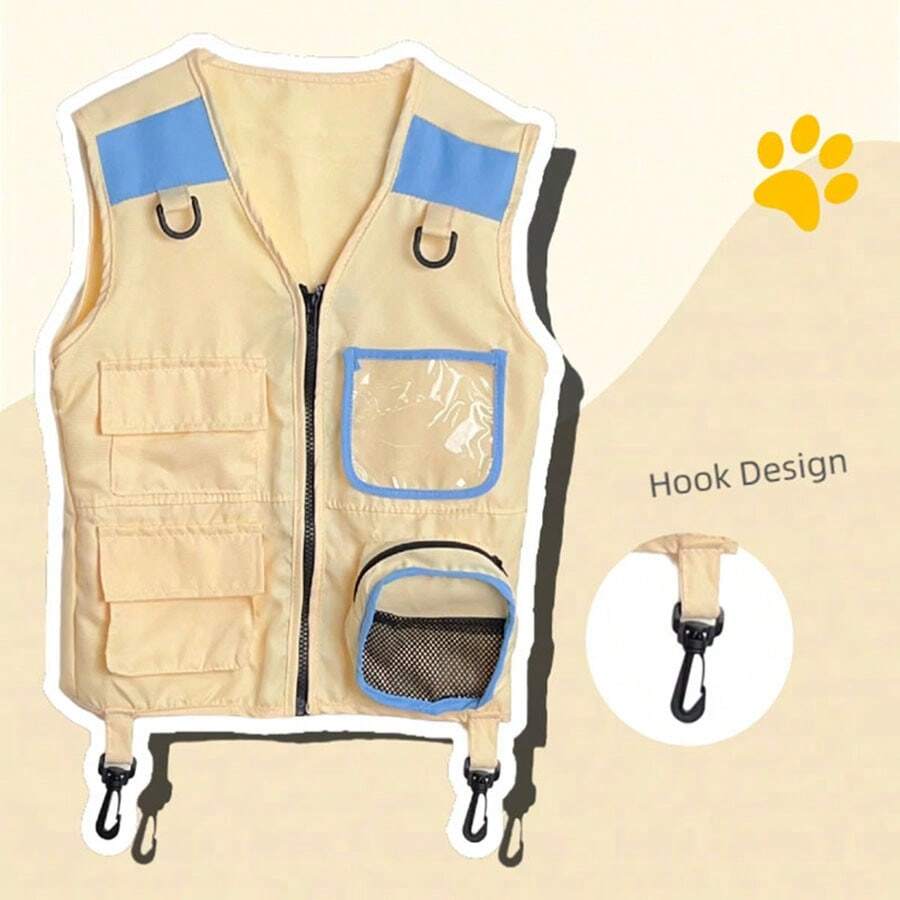 Chaleco de disfraz de explorador infantil para jugar al aire libre - Multicolor - Ver 1