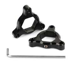 Pré-ajusteurs de fourche noirs 17MM, adaptés à Suzuki GSX1400 GSXR1100 TL1000R TL1000S