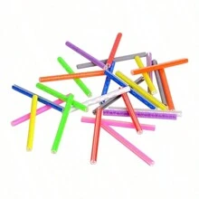 12 Stücke/Tasche Speichen Reflektive Aufkleber Rohrstreifen, Warnlicht zum Selbermachen 7,5cm MTB Fahrrad Reflektor Reflektierendes Sicherheits-Kit