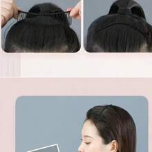 5 Stücke einfache Haarklammern aus Legierung für Damen - einfarbig, wellenförmiges Design, geeignet für Pony und unordentliches Haar, rutschfeste rechteckige Haarzubehör, Haarstyling