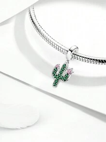 1 Peça Colar de Prata Esterlina 925 Pequena Concha de Girassol Fit para Braceletes e Pulseiras Femininas Jóias DIY e Combinação de Roupas Diárias Decoração de Jóias para Meninas