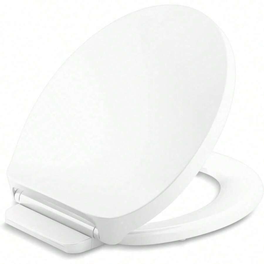 K-28004-0 Drift Ready Quiet Close Elongated Toilet Seat, White