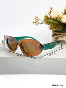 Nowe okulary retro prostokątne z ćwiekami, unisex, klasyczne, proste, stylowe, eleganckie i modne, odpowiednie do codziennego noszenia