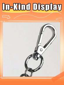 1pc Fashionable Minimalist Men's Pants Chain Accessory, Suitable For Jeans, Punk Hip-Hop Style Summer, School