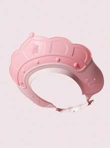 1 st kronformad justerbar elastisk babyduschmössa, vattentätt schampobadskydd, öron-/ögonskyddsdesign, schampomössa för barn, badkar - Flerfärgad - Visa 15