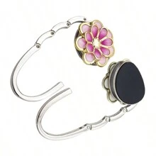 Gancho para bolso con clip de girasol, accesorio creativo plegable de metal con logo personalizado, accesorios para bolsos, organizador de puertas, perchero, ganchos para abrigos de pared, ganchos, marcos de pared, ganchos para abrigos, marcos de fotos de pared - Multicolor - Ver 11